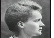 Madame Marie Curie received an AAUW award to help her in the purchase of radium for her research project.